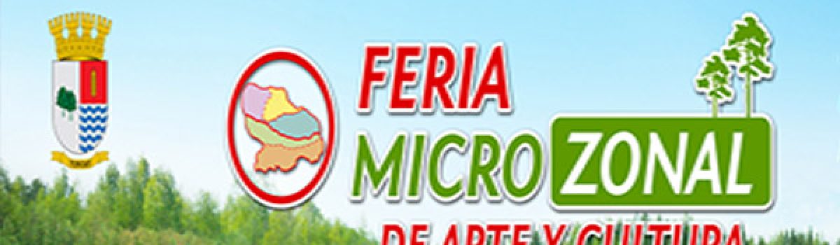 FERIA MICROZONA DE ARTE Y CULTURA