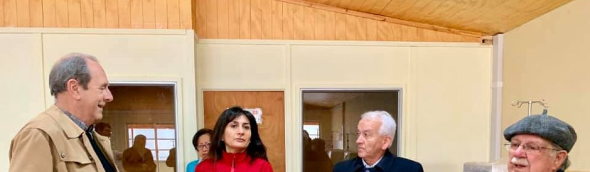 👉🏼 Nuestro alcalde Rafael Cifuentes Rodríguez y la gobernadora de Diguillín Paola Becker Villa visitan las dependencias de lo que será el anhelado Centro de Diálisis