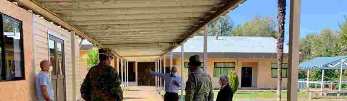 ⛪️ Parroquia San Miguel de Yungay pone a disposición el Internado Oreste Montero para que se instale personal militar a cargo de implementar control sanitario en la comuna 👏🏼